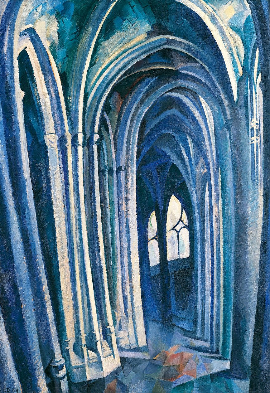 Saint-Severin #1 autorstwa Robert Delaunay