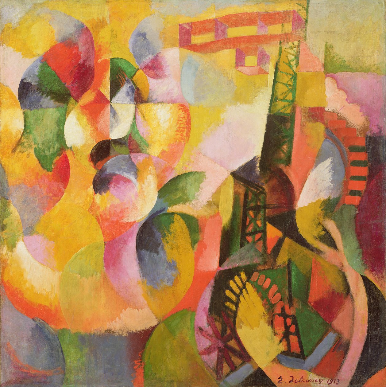 Wieża Słońca, samolot autorstwa Robert Delaunay