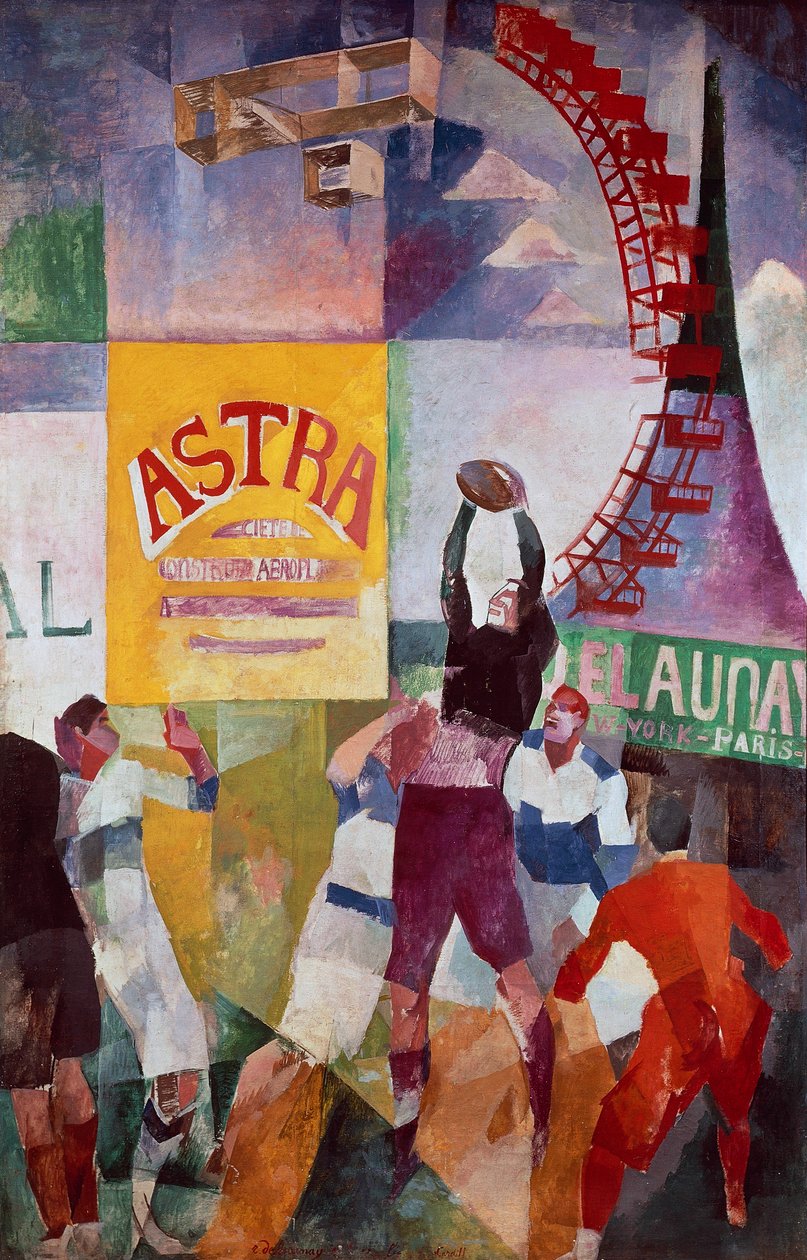 Zespół z Cardiff autorstwa Robert Delaunay