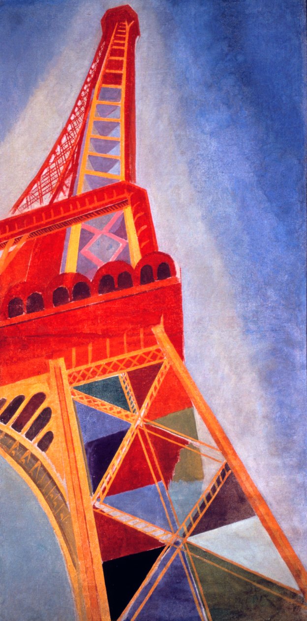 Wieża Eiffla, 1926 autorstwa Robert Delaunay