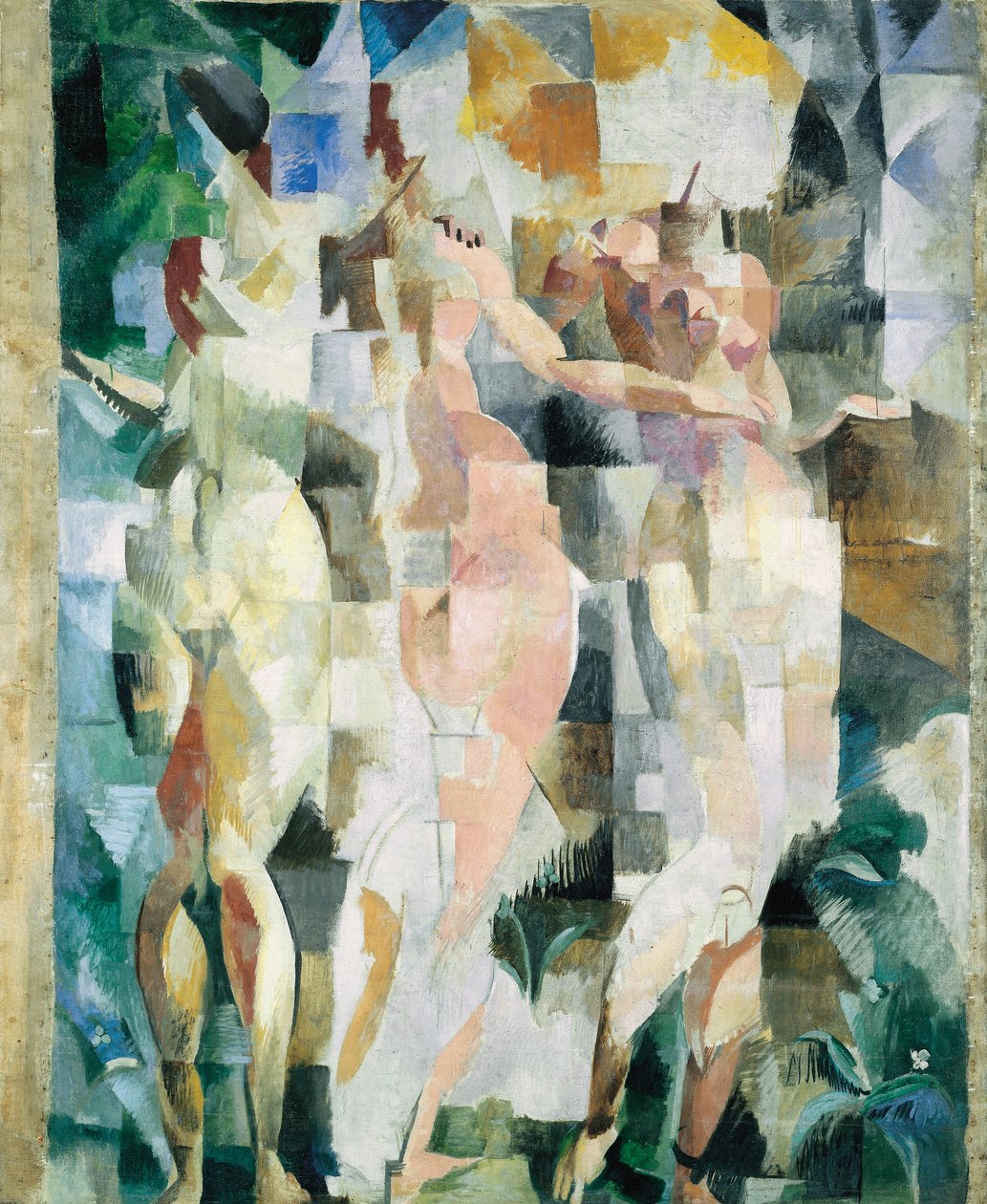 Trzy Gracje; Les Trois Graces autorstwa Robert Delaunay