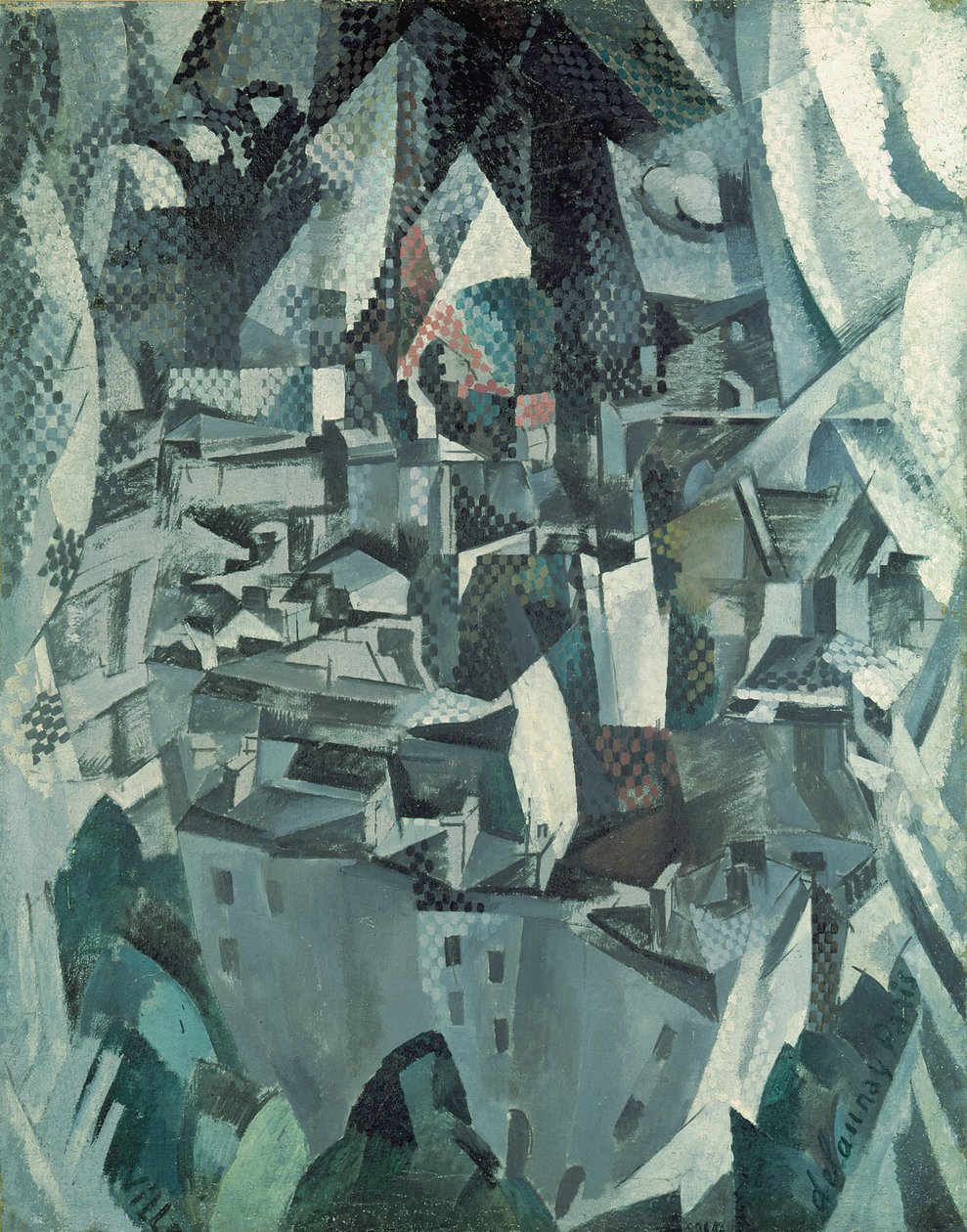 Miasto nr 2 autorstwa Robert Delaunay
