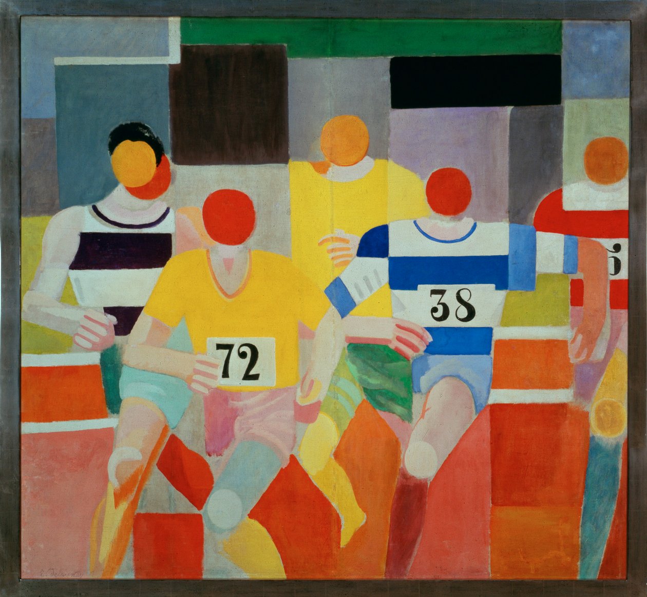Biegacze autorstwa Robert Delaunay