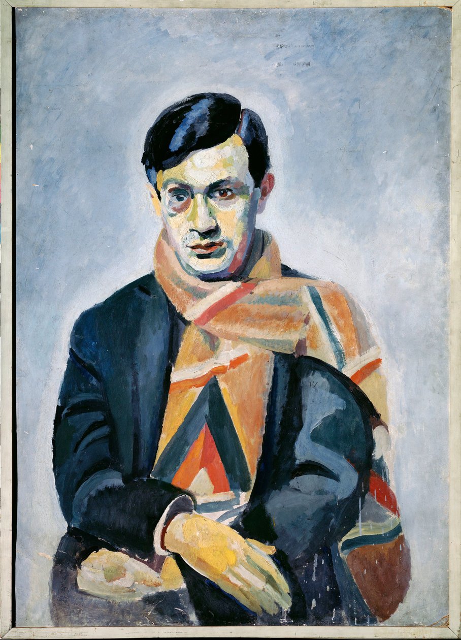 Tristan Tzara (olej na płótnie) autorstwa Robert Delaunay