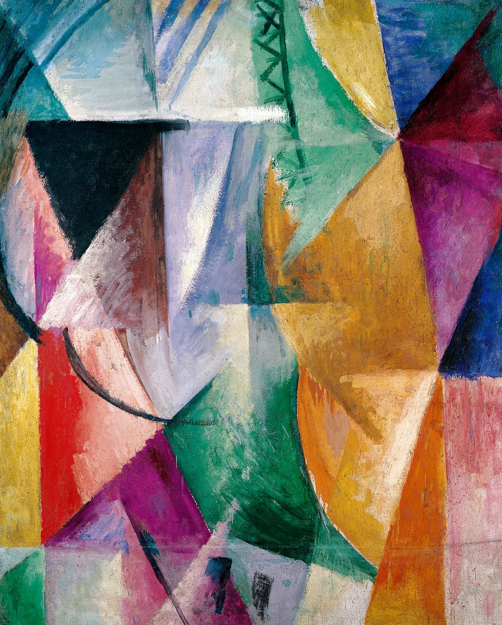 Okno, gabinet na trzy okna autorstwa Robert Delaunay