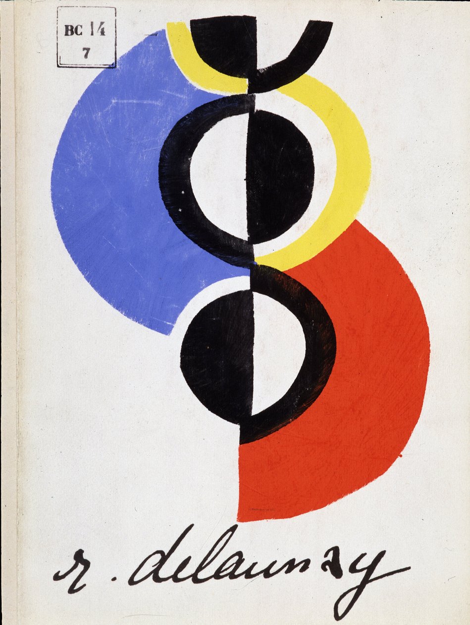 okładka katalogu wystawy. Bela autorstwa Robert Delaunay