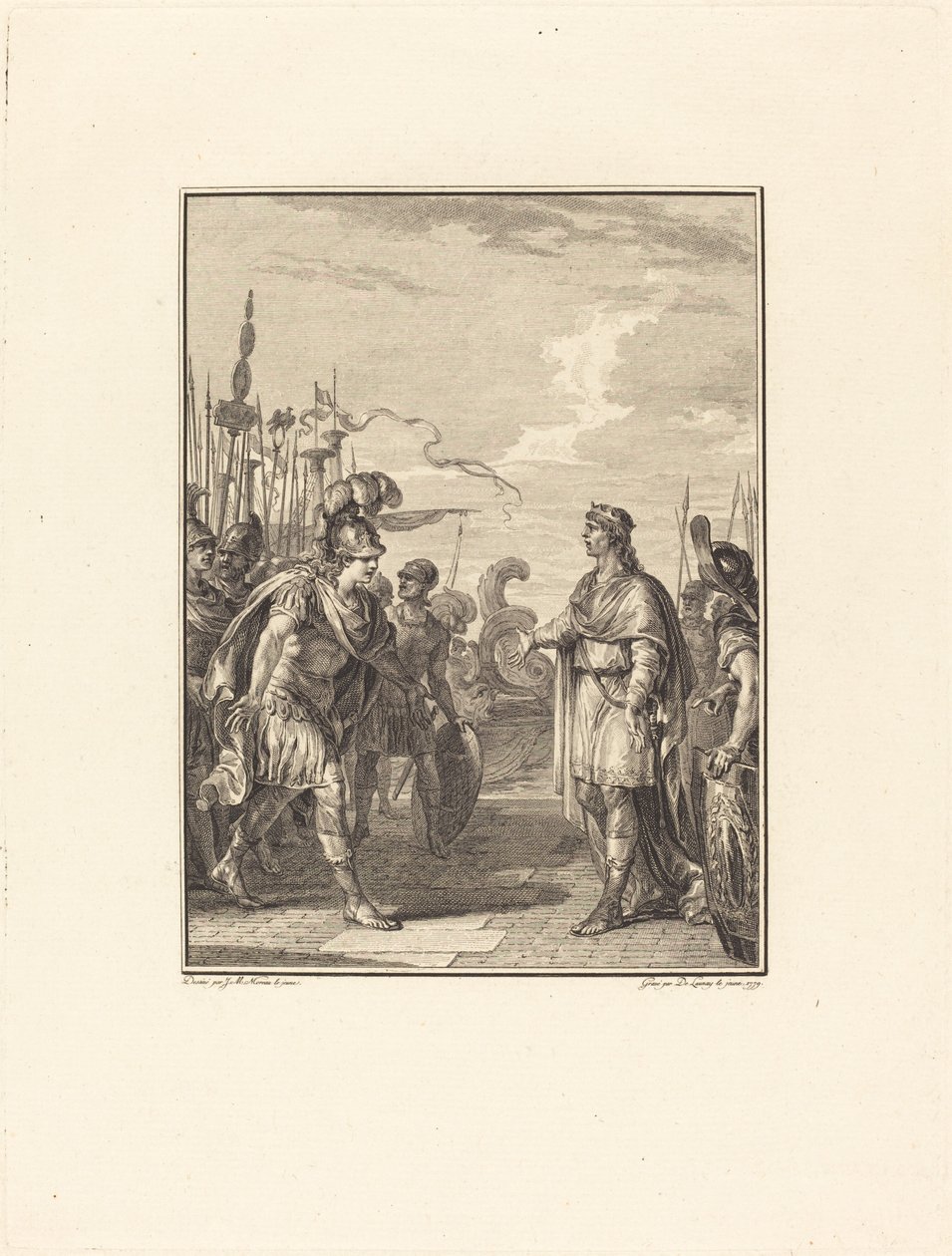efez autorstwa Robert Delaunay after Jean Michel Moreau