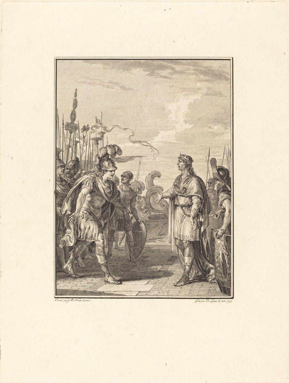 efez autorstwa Robert Delaunay after Jean Michel Moreau