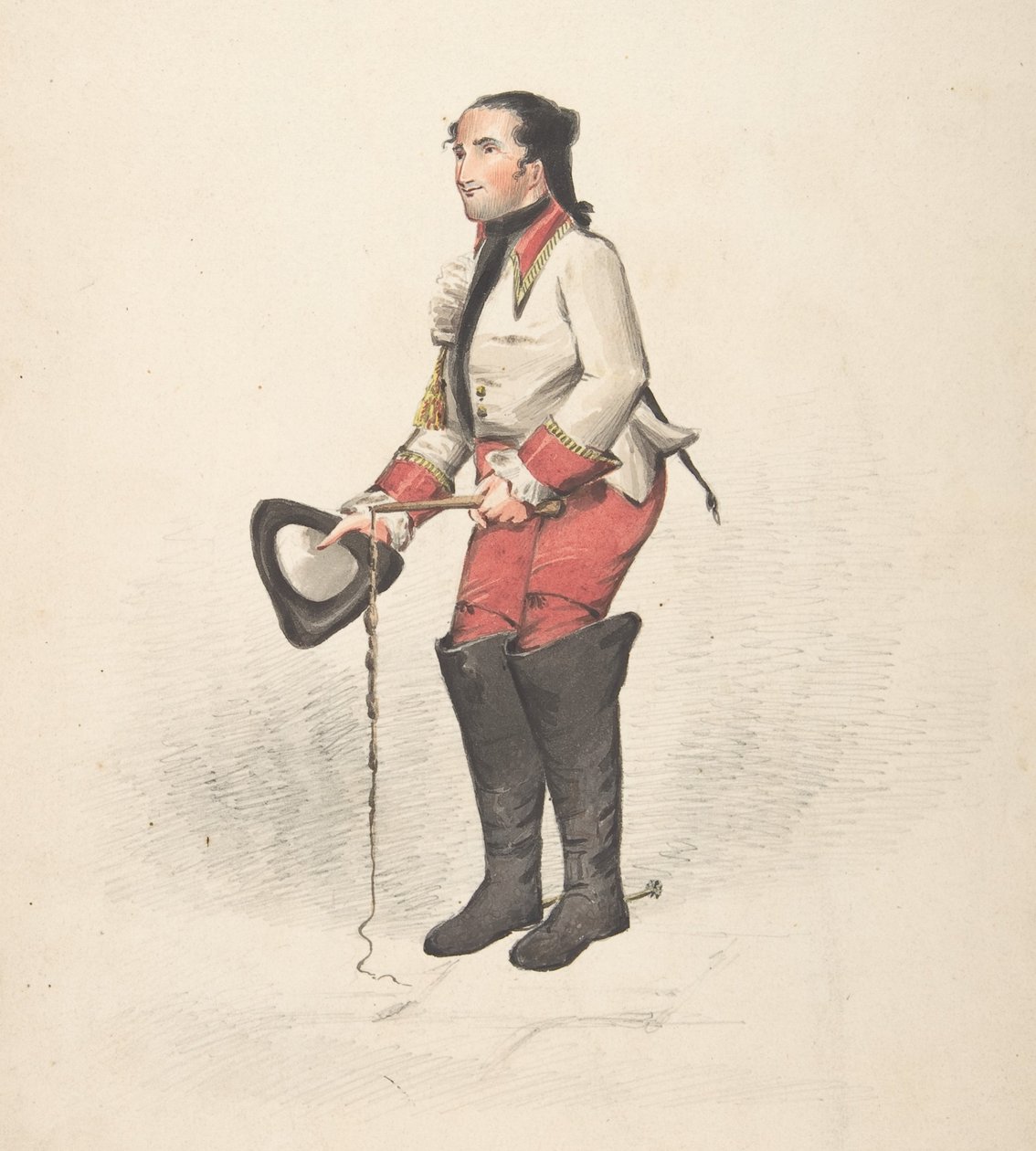 Kostiumy, XVIII-XIX wiek. autorstwa Robert Dighton
