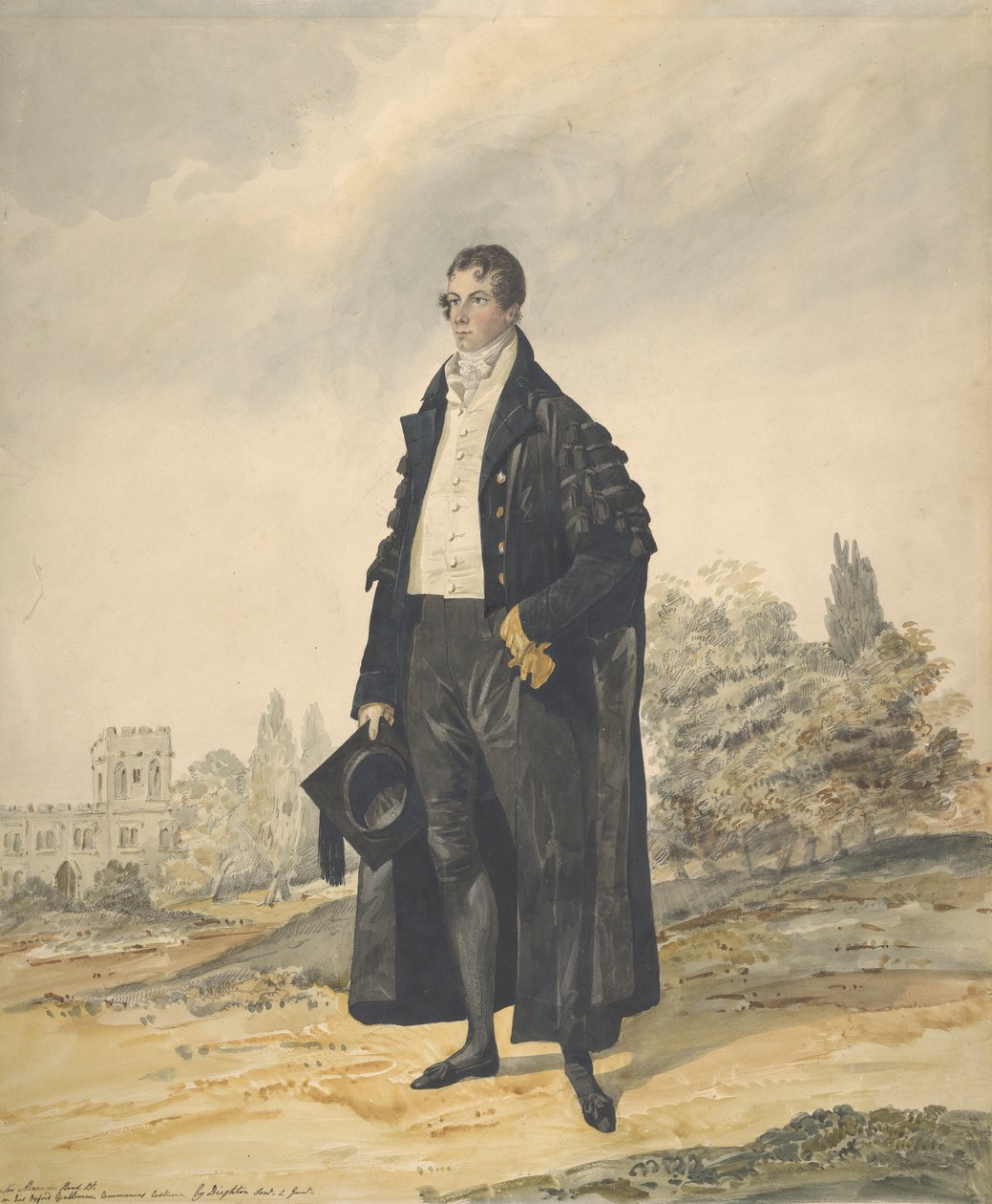 Sir Alexander Hood, Bart. autorstwa Robert Dighton
