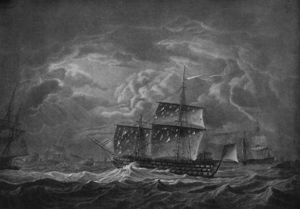 Po bitwie pod Trafalgarem, ok. 1806 r. autorstwa Robert Dodd