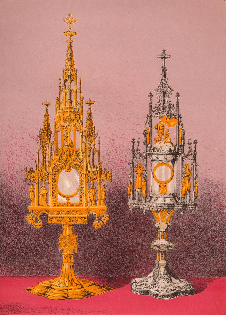 Monstrancje, 1893. autorstwa Robert Dudley