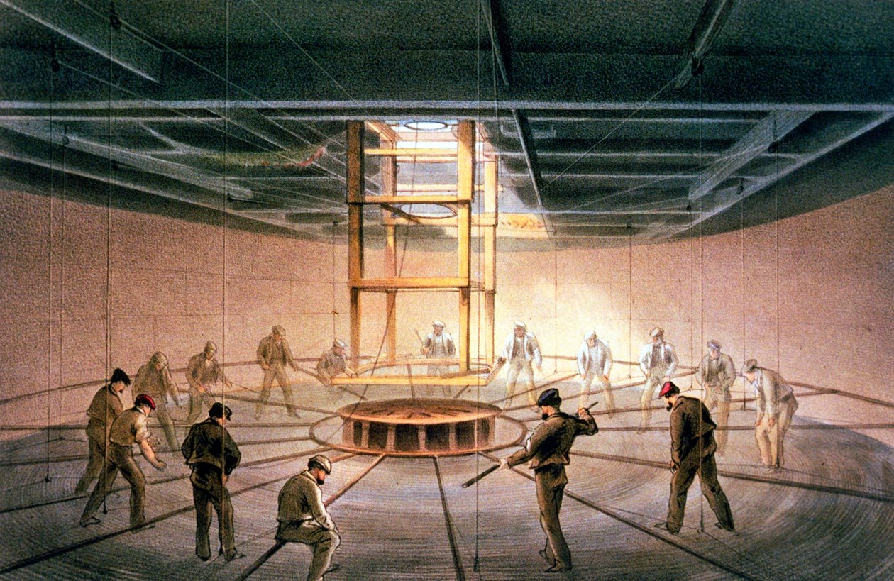 Ułożenie transatlantyckiego kabla telegraficznego, 1865-1866 autorstwa Robert Dudley