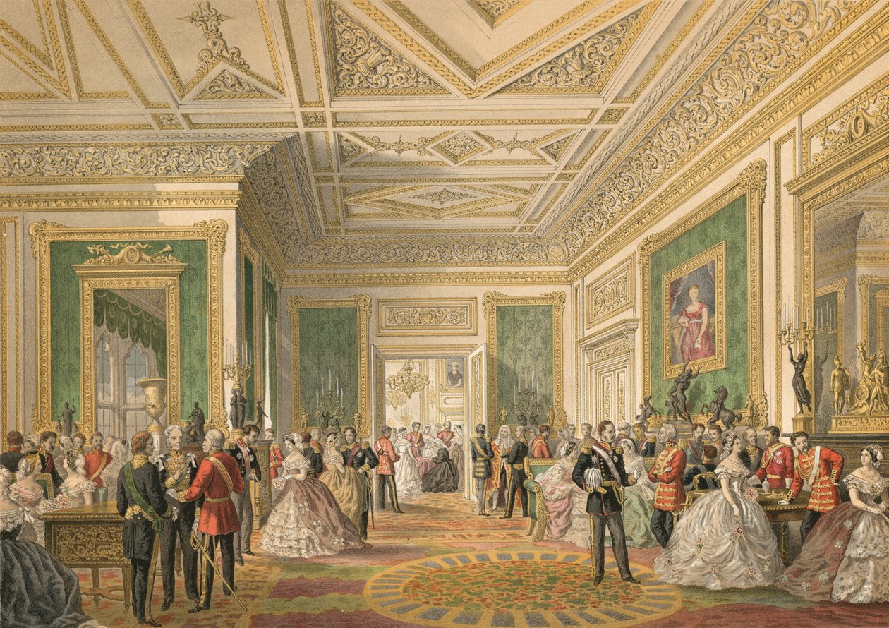 Podpisanie aktu poświadczenia małżeństwa, Zamek Windsor autorstwa Robert Dudley