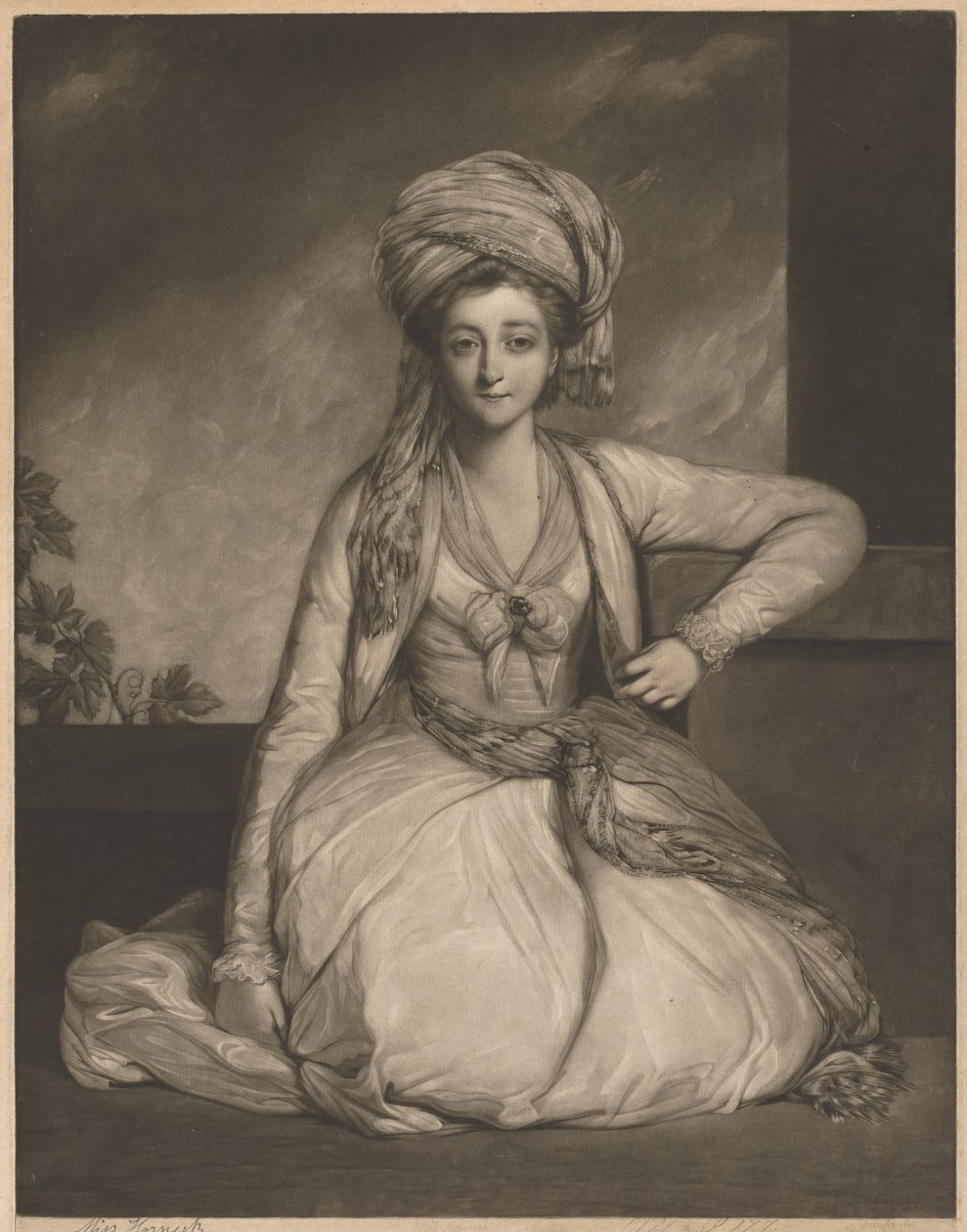 Pani Mary Gwyn (z domu Horneck) autorstwa Robert Dunkarton