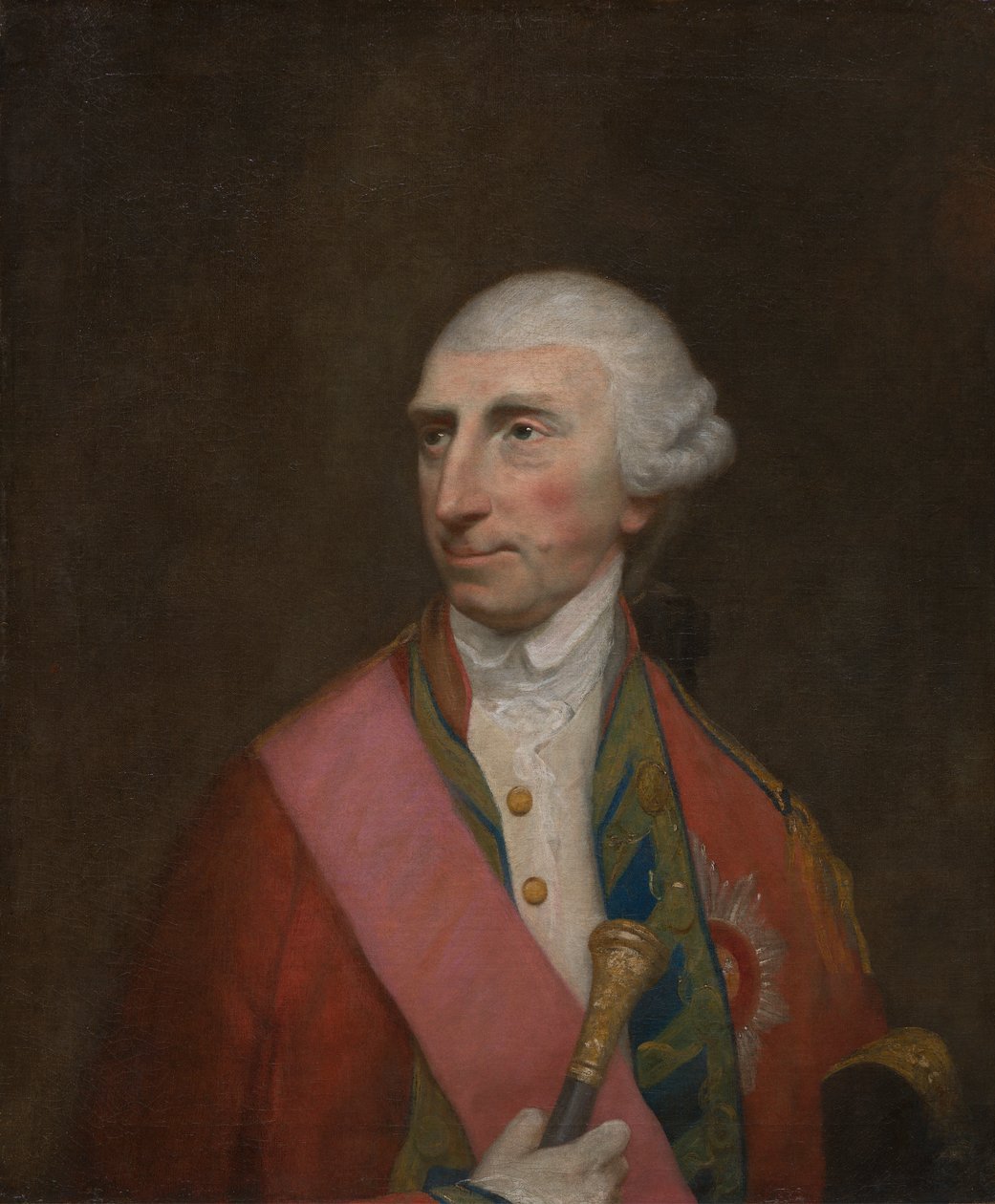 Jeffery Amherst, pierwszy baron Amherst autorstwa Robert Edge Pine