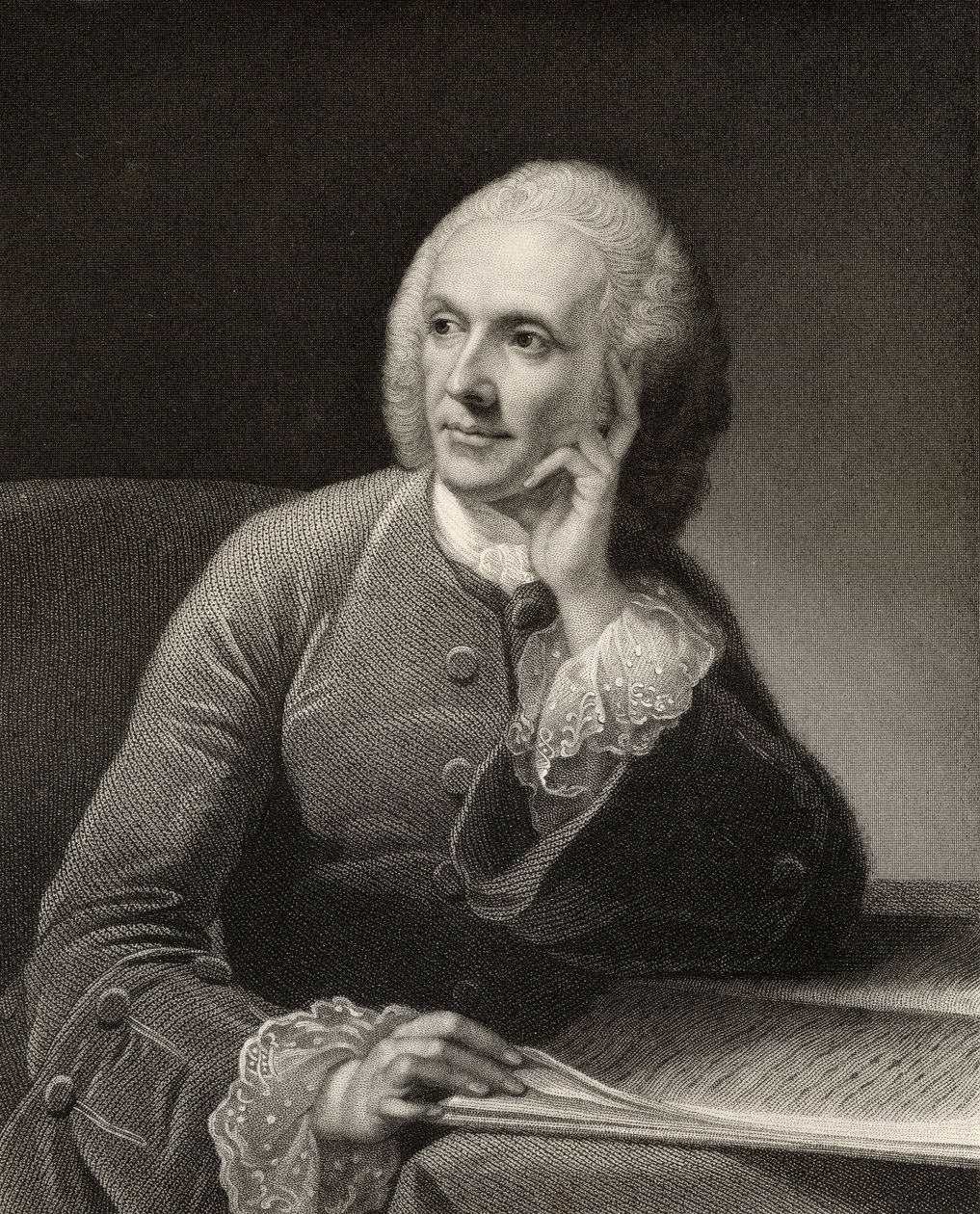 William Hunter, ryty J. Thompsona, z „The National Portrait Gallery, Volume II”, wydana ok. 1820 r. autorstwa Robert Edge Pine