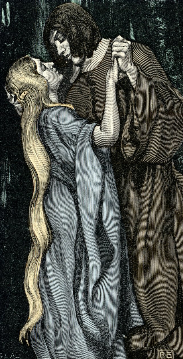 Tristan i Izolda autorstwa Robert Engels