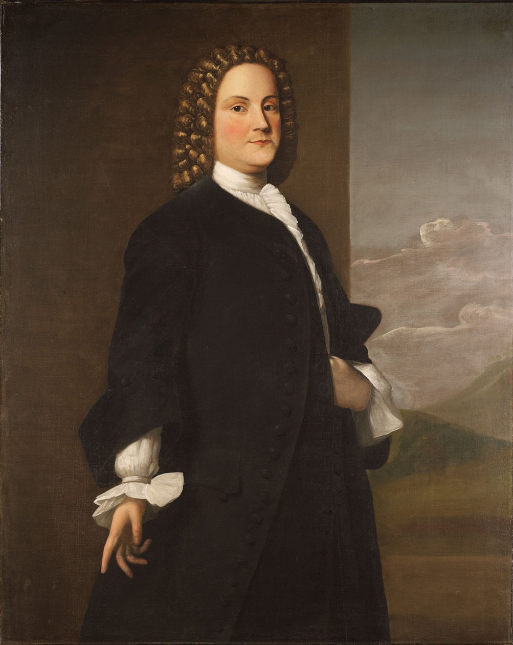 Benjamin Franklin (1706-1790) autorstwa Robert Feke