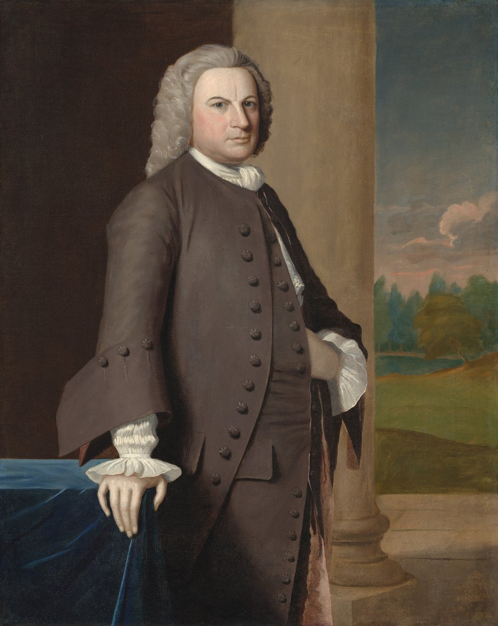 Simon Pease, ok. 1749 (olej na płótnie) autorstwa Robert Feke