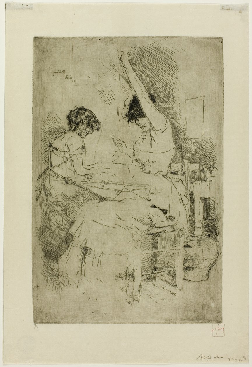 Koralik Stringers, Wenecja autorstwa Robert Frederick Blum