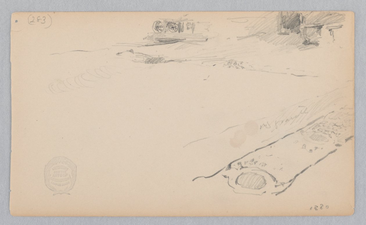 Dziedziniec autorstwa Robert Frederick Blum