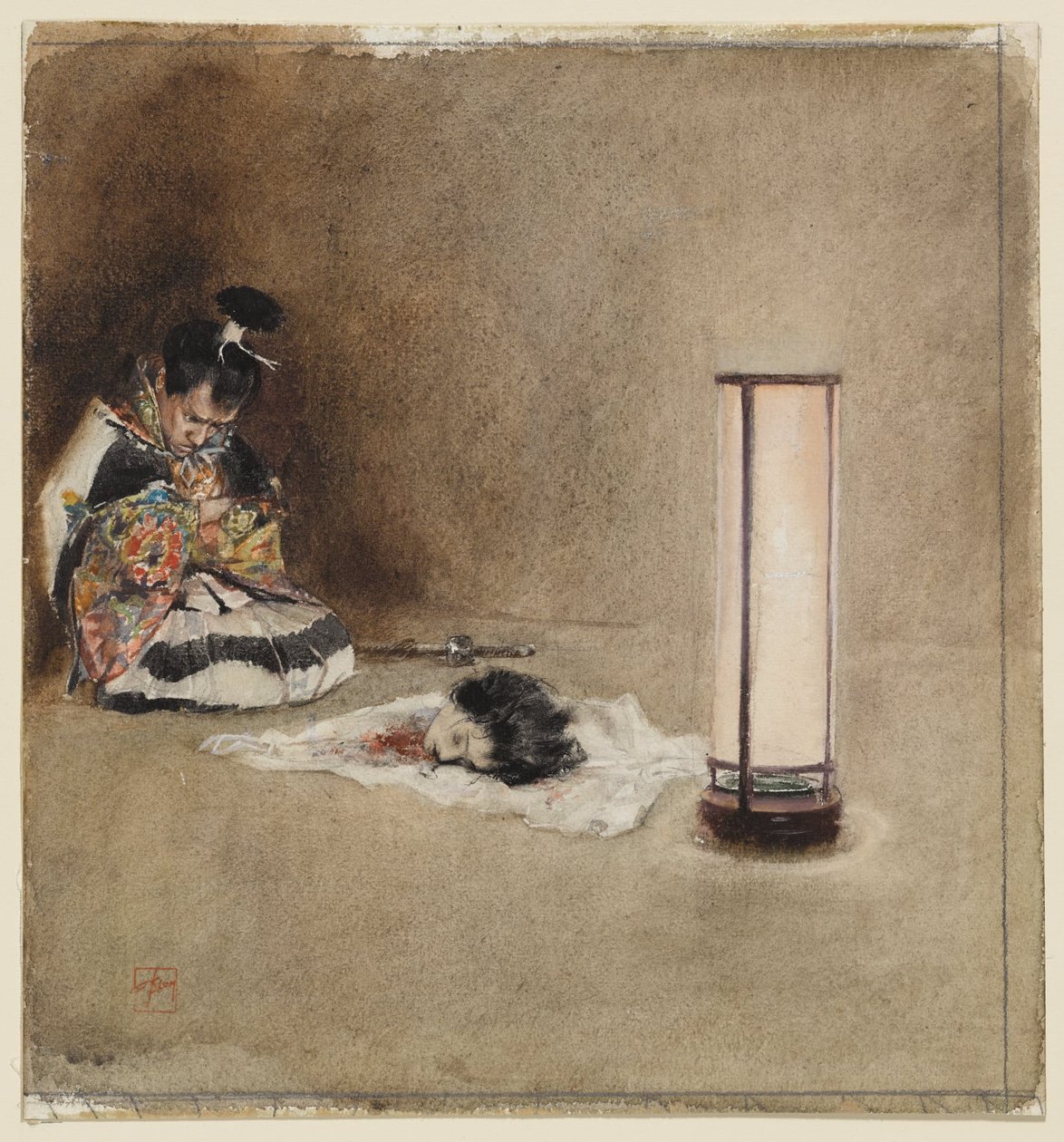 Skrucha Endo Morito autorstwa Robert Frederick Blum