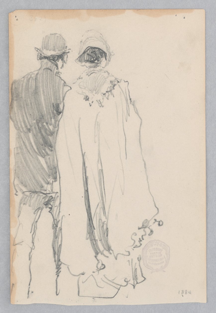 Mężczyzna i kobieta autorstwa Robert Frederick Blum