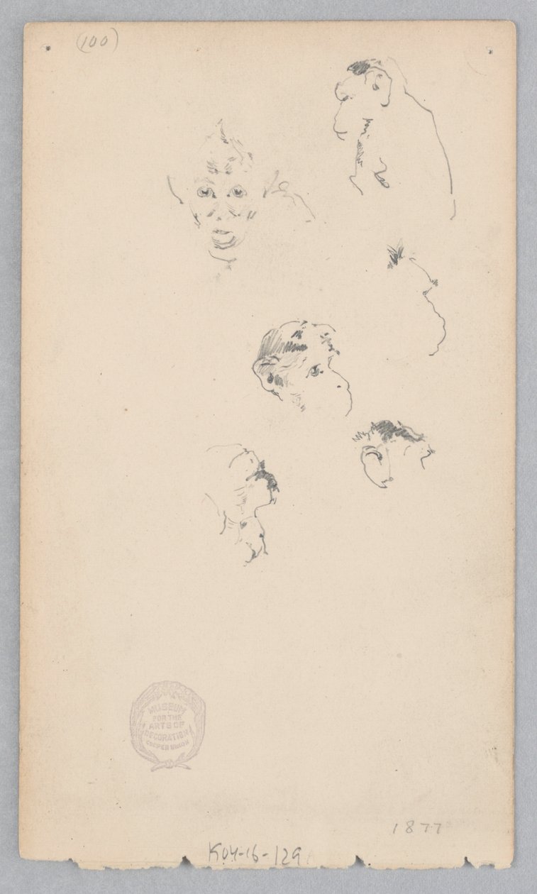 Małpa autorstwa Robert Frederick Blum