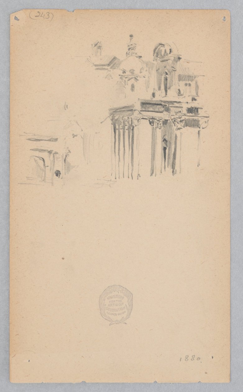 San Lorenzo in Miranda, Rzym, Włochy autorstwa Robert Frederick Blum
