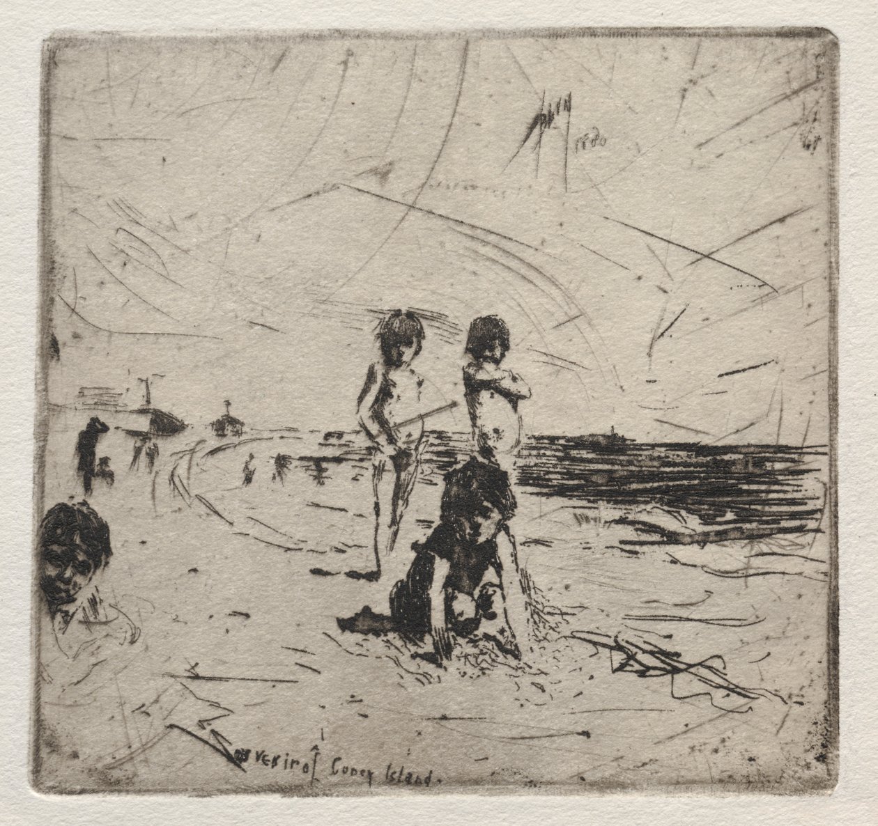 Pamiątka z Coney Island autorstwa Robert Frederick Blum