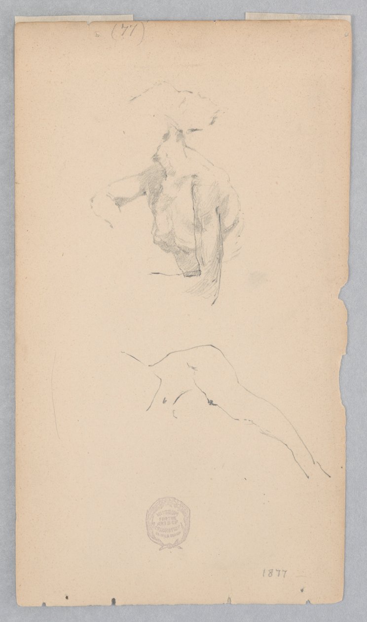 Dwa etiudy po kobiecym akcie autorstwa Robert Frederick Blum