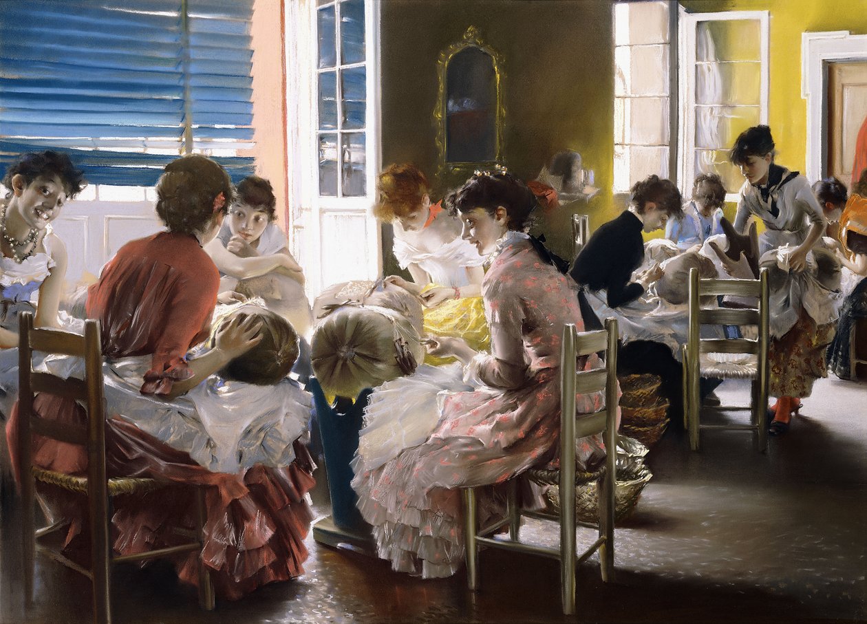 Koronkarnie weneckie, autorstwa Robert Frederick Blum