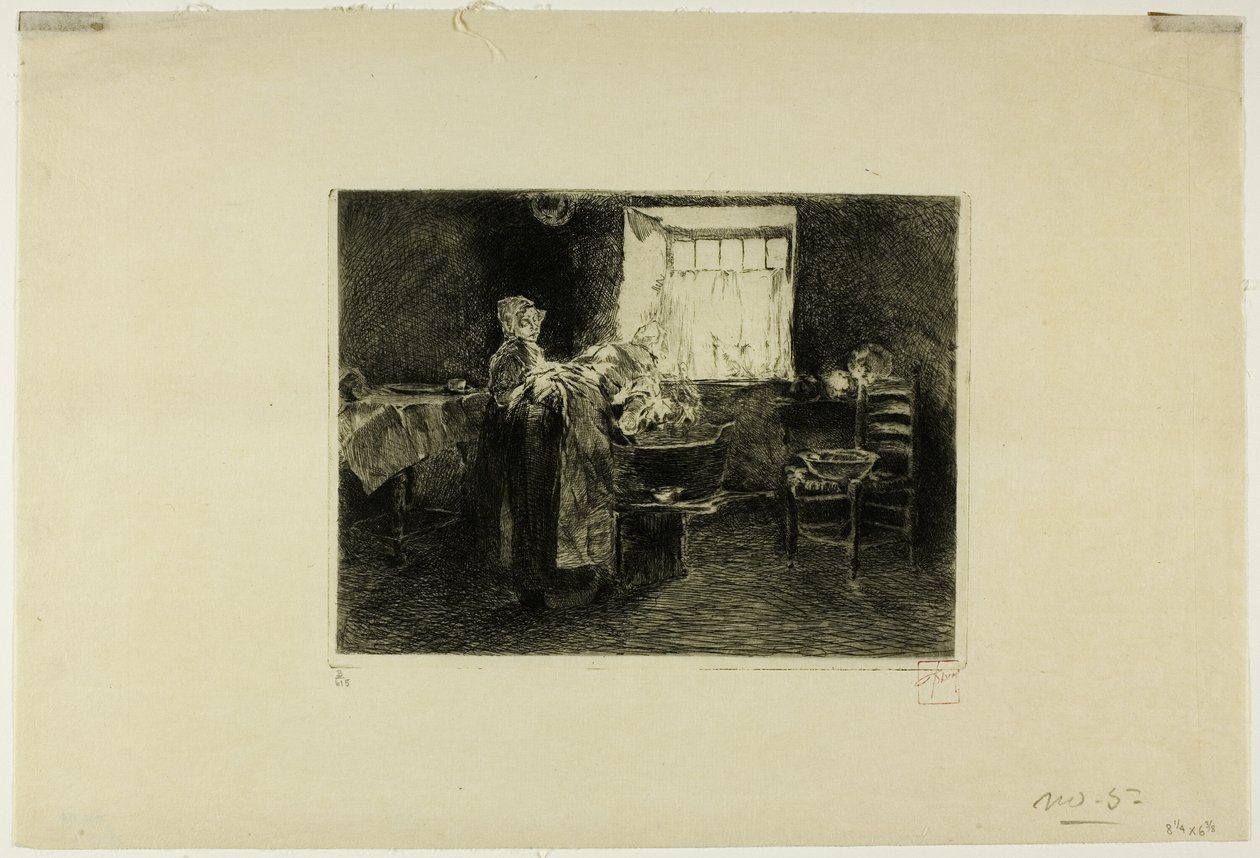 Wash Day autorstwa Robert Frederick Blum