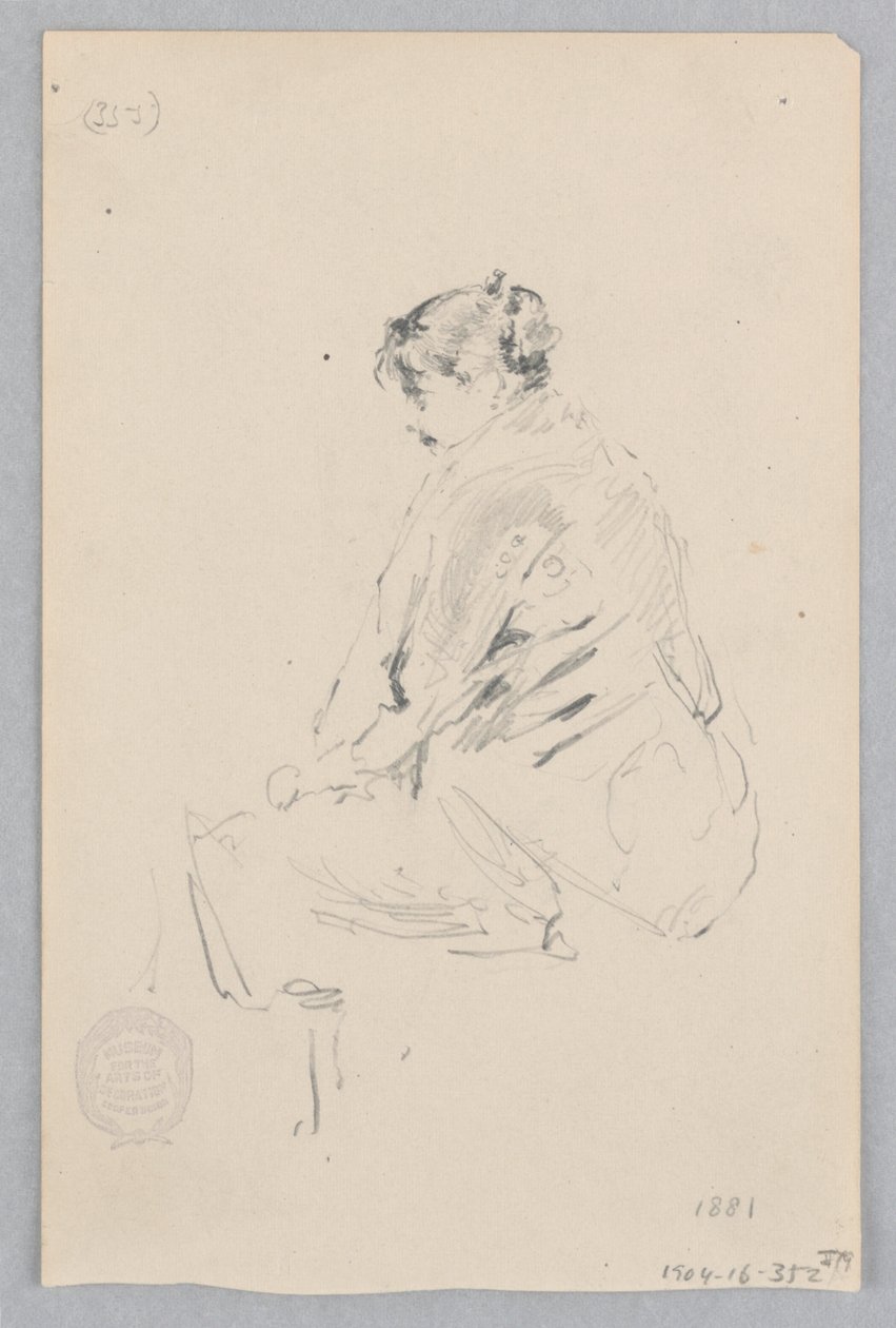 Kobieta autorstwa Robert Frederick Blum