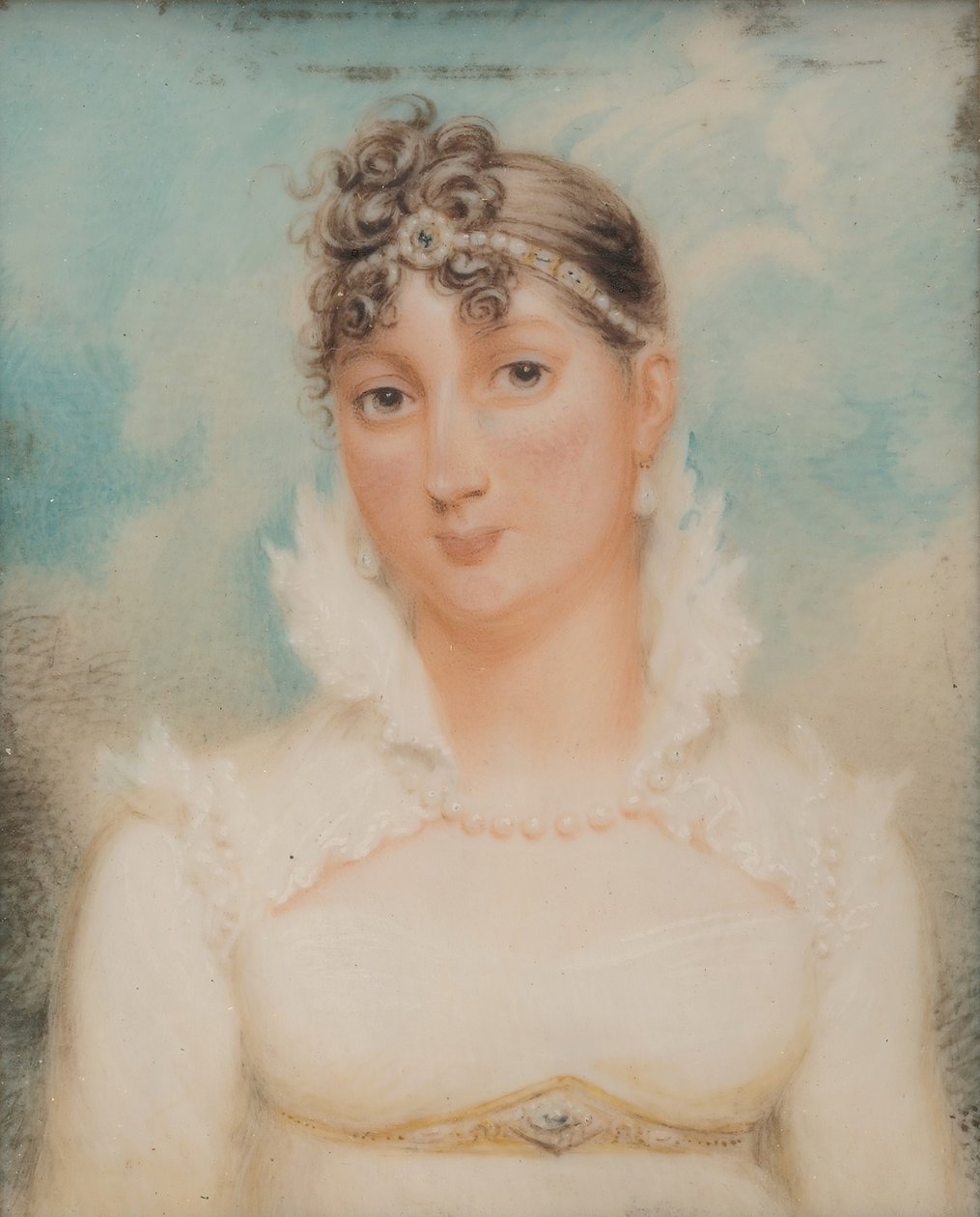 Pani Stephen Van Rensselaer III Cornelia Paterson, ca. 1810. autorstwa Robert Fulton