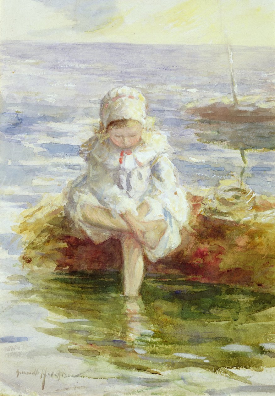 Słoneczne morze autorstwa Robert Gemmell Hutchison