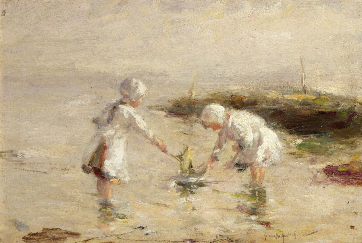 Łódka-zabawka autorstwa Robert Gemmell Hutchison