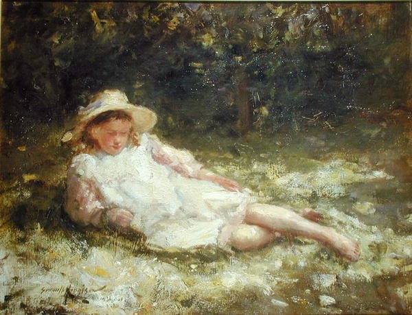 Chwile bezczynności autorstwa Robert Gemmell Hutchison