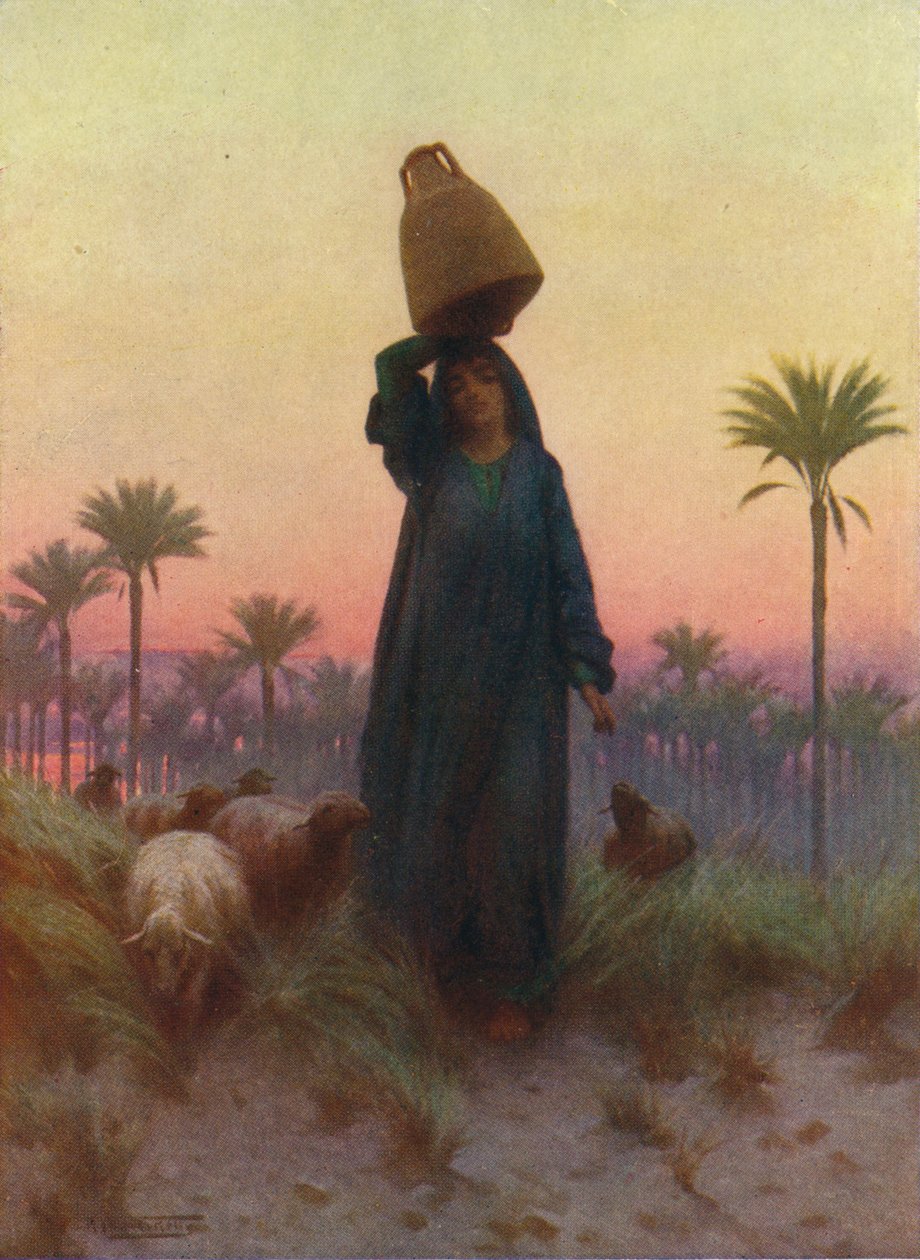 Córka Mizraima, ok. 1880, 1904 autorstwa Robert George Talbot Kelly