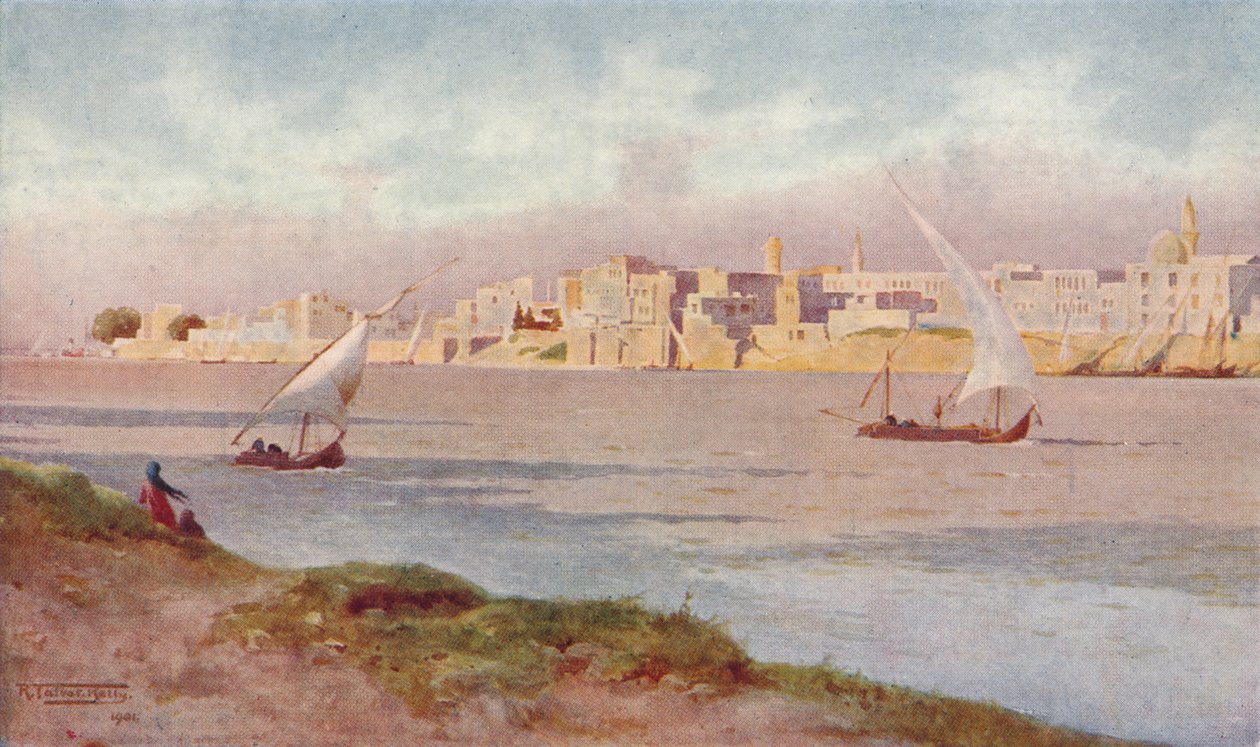 Bulak z Ghezireh, ok. 1880, 1904 autorstwa Robert George Talbot Kelly
