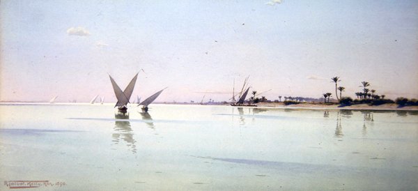 Światło dzienne w Nilu autorstwa Robert George Talbot Kelly