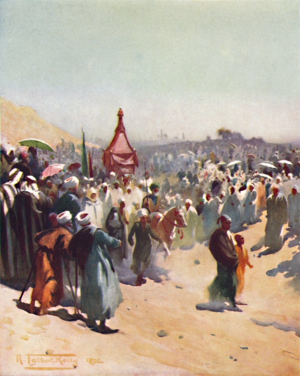Powrót Mahmala, ok. 1880, 1904 autorstwa Robert George Talbot Kelly