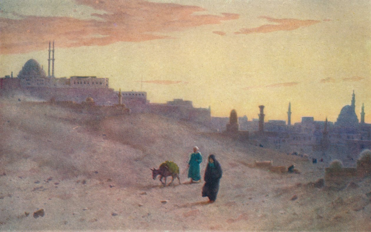 Cytadela i Kair od wschodu, ok. 1880, 1904 autorstwa Robert George Talbot Kelly