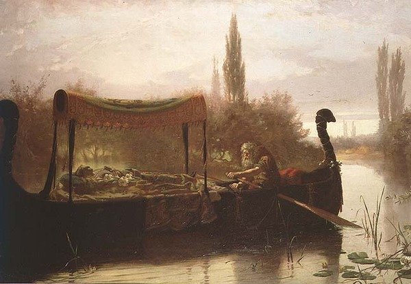 Elaine autorstwa Robert Gibb