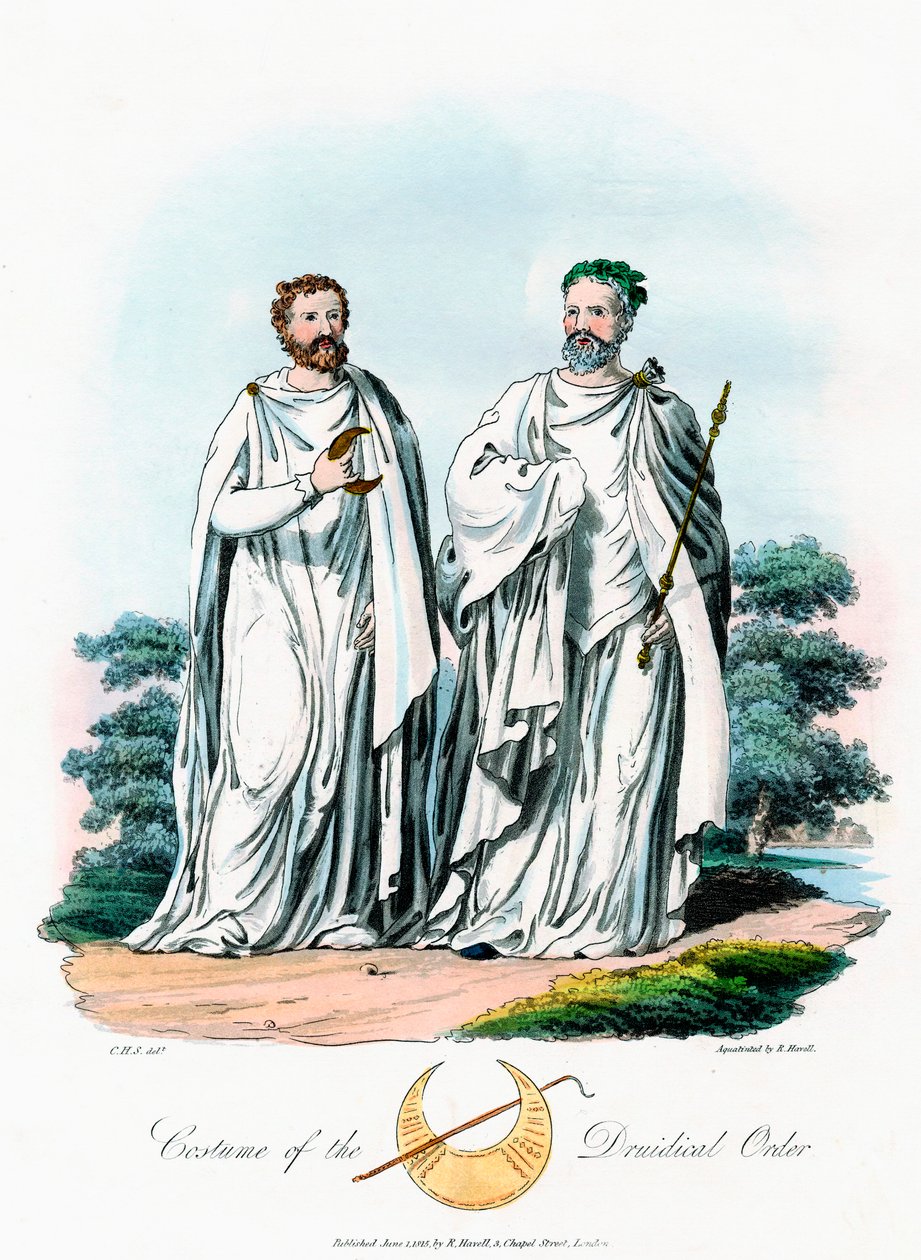 Druidzi, 1815 autorstwa Robert Havell