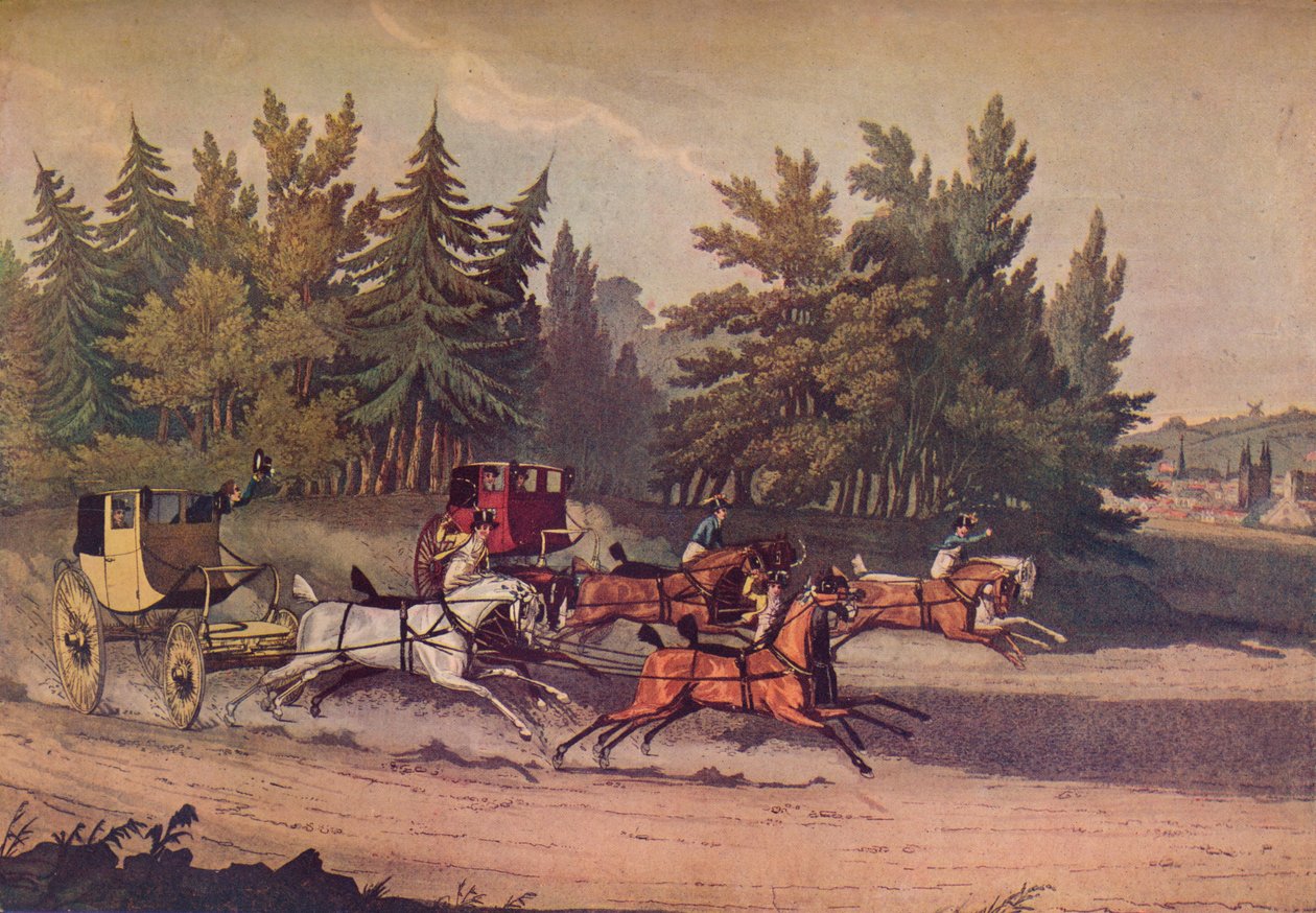 Ostatnia godzina spornych wyborów dla MP, 1817 autorstwa Robert Havell