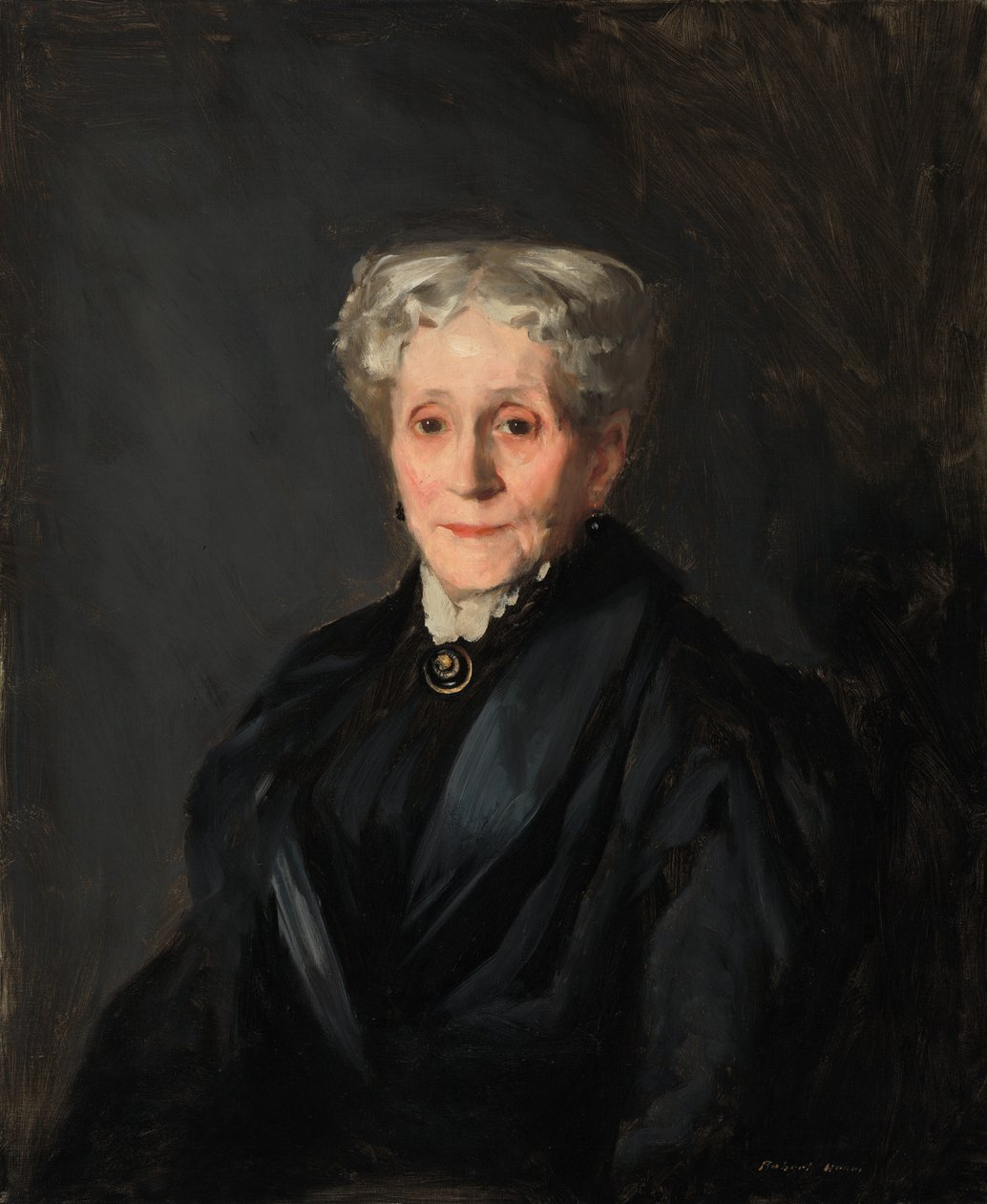 Elizabeth Virginia Laning Bradner Smith Pani George Cotton Smith, 1908. autorstwa Robert Henri