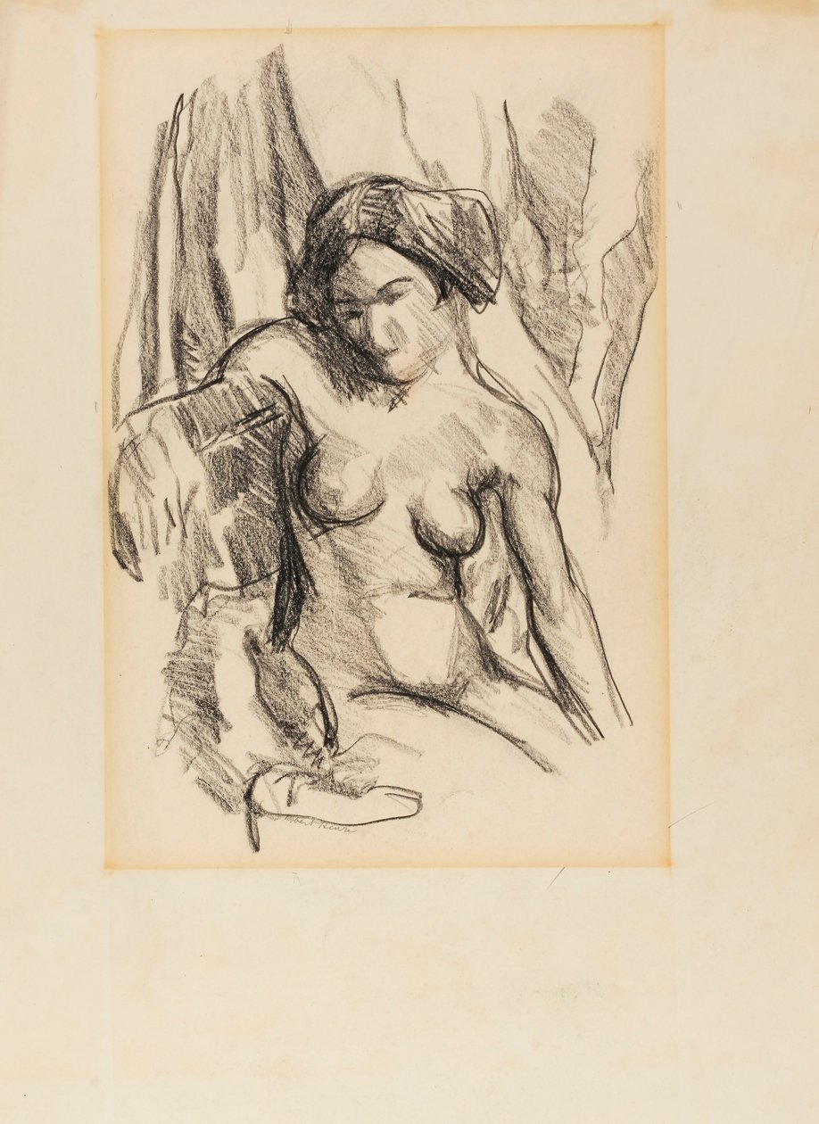 Bez tytułu (akt) autorstwa Robert Henri