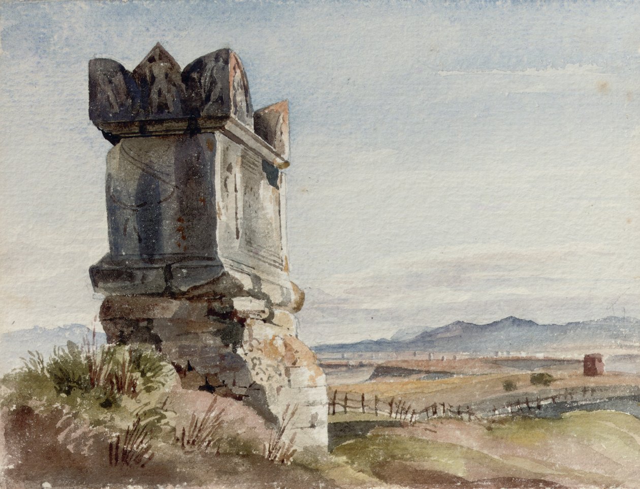Na Via Cassia w Rzymie autorstwa Robert Henry Cheney